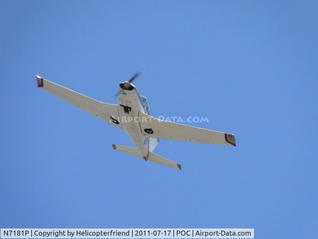 N7181P, 1960 Piper PA-24-250 Comanche C/N 24-2350, Turning southbound to go around