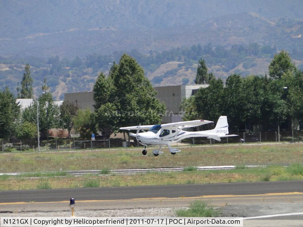 N121GX, 2009 Remos GX C/N 317, Quick lift off westbound