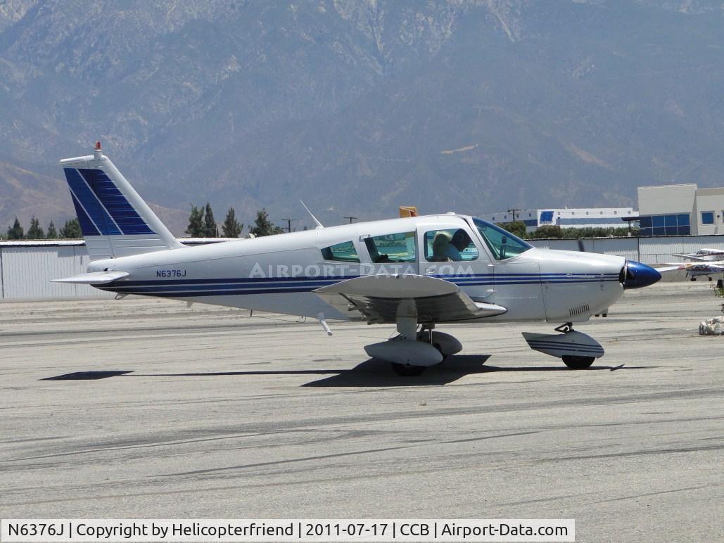 N6376J, 1968 Piper PA-28-180 C/N 28-4789, Just stopped and parked north of Maniac Mike's Cafe
