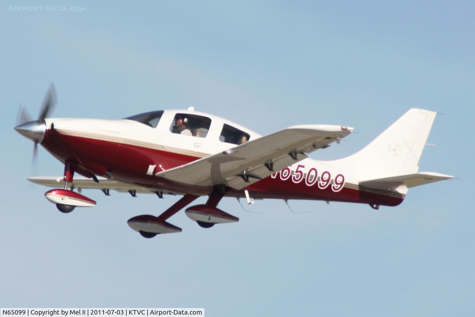 N65099, 2003 Lancair LC-40-550FG C/N 40075, Departing RWY 36