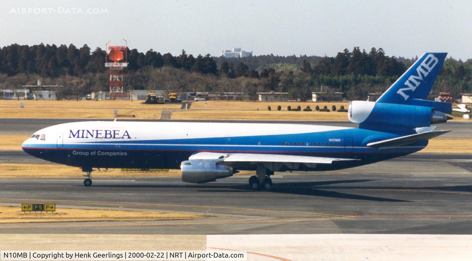 N10MB, 1974 McDonnell Douglas DC-10-30F C/N 47907, Minebea - NMB