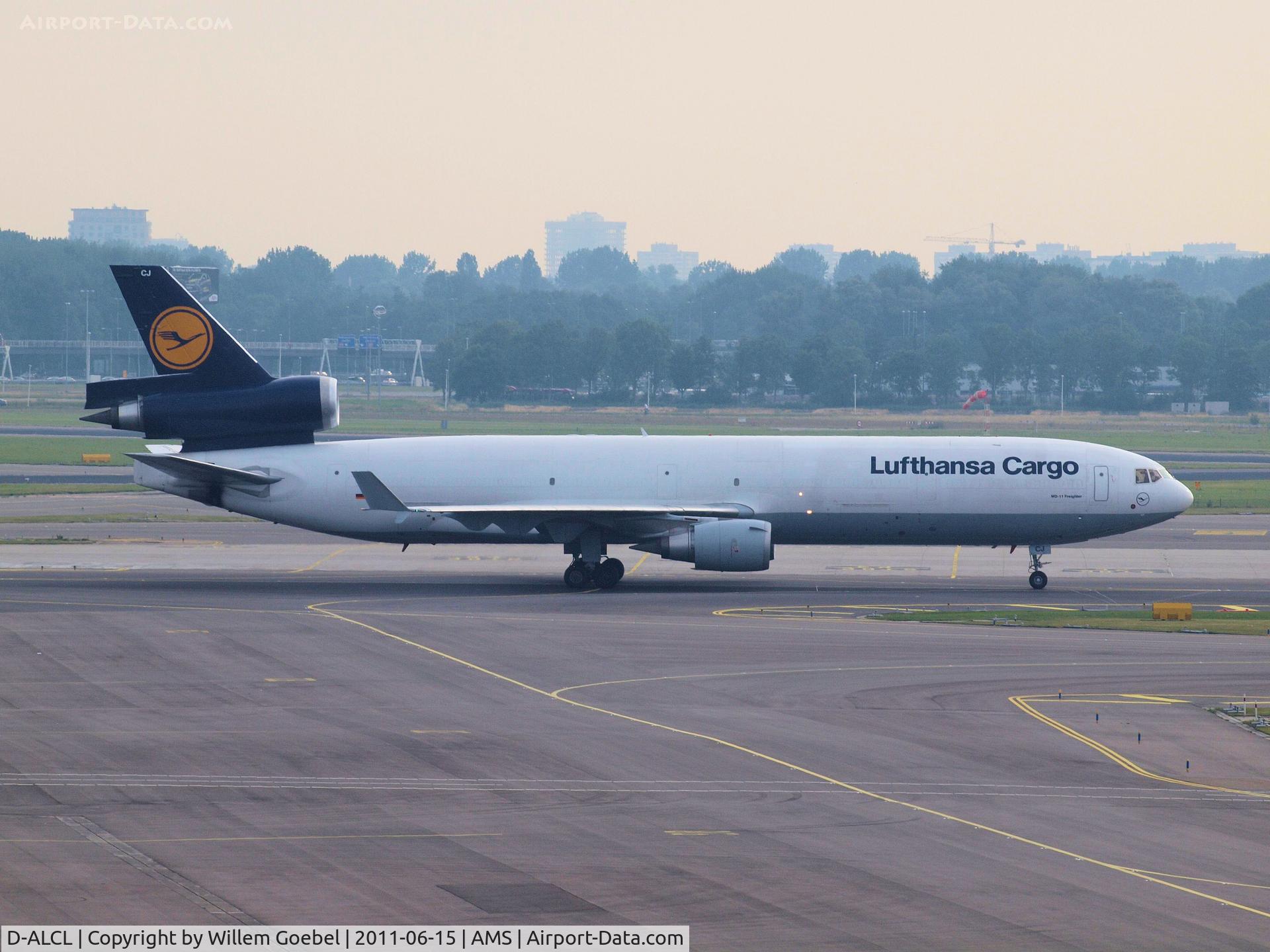 D-ALCL, 2000 McDonnell Douglas MD-11F C/N 48804, Arrival on Schiphol Airport