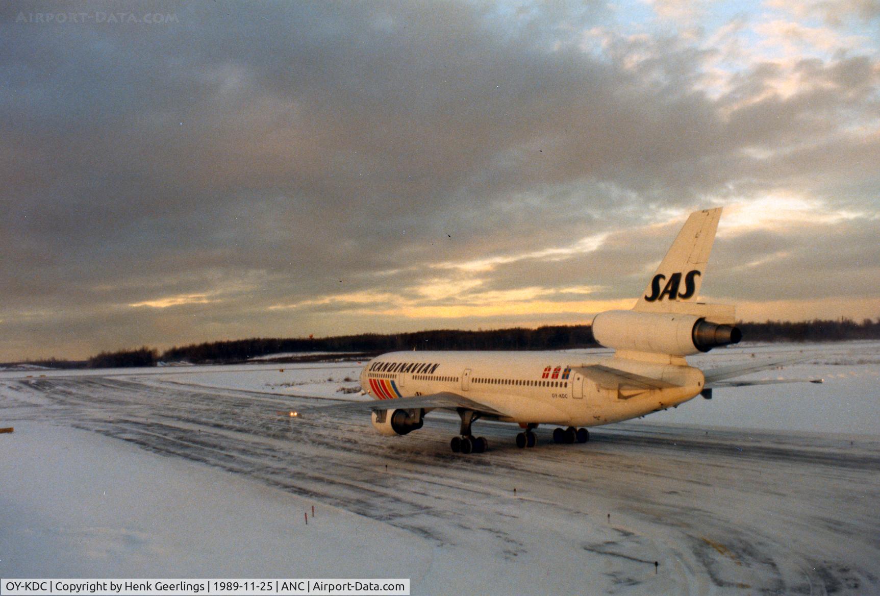 OY-KDC, 1976 McDonnell Douglas DC-10-30 C/N 46959, SAS