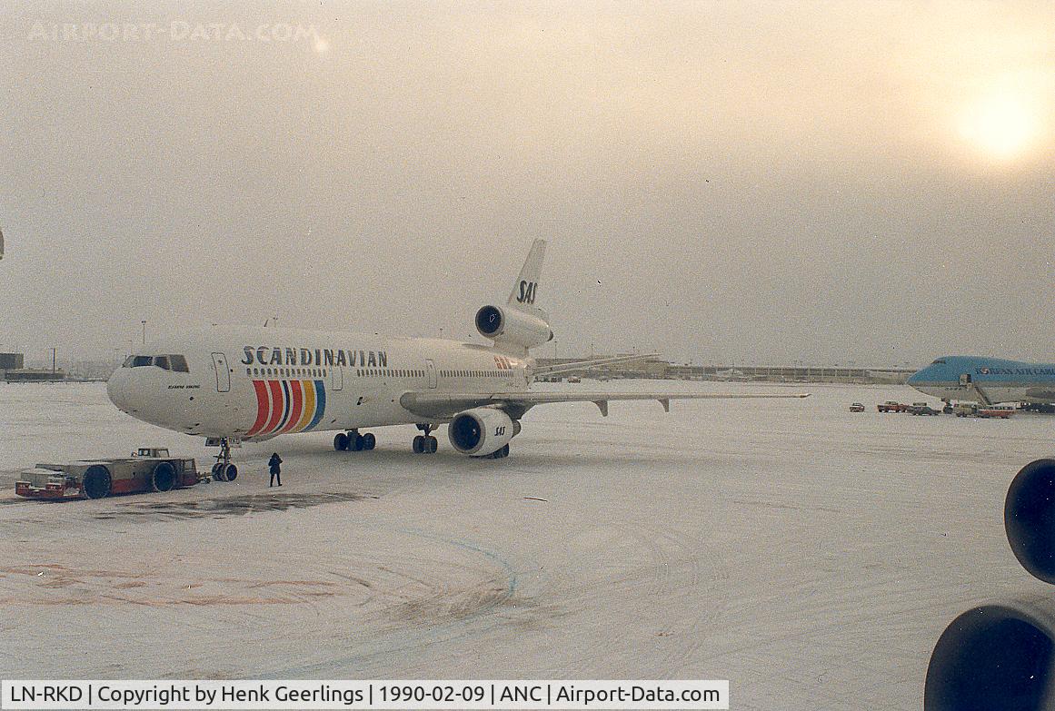 LN-RKD, 1976 McDonnell Douglas DC-10-30 C/N 46961, SAS