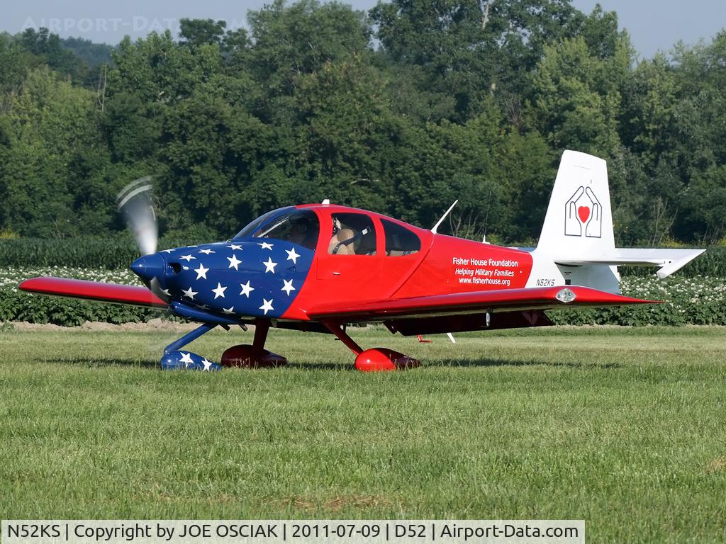 N52KS, Vans RV-10 C/N 40025, @ Geneseo