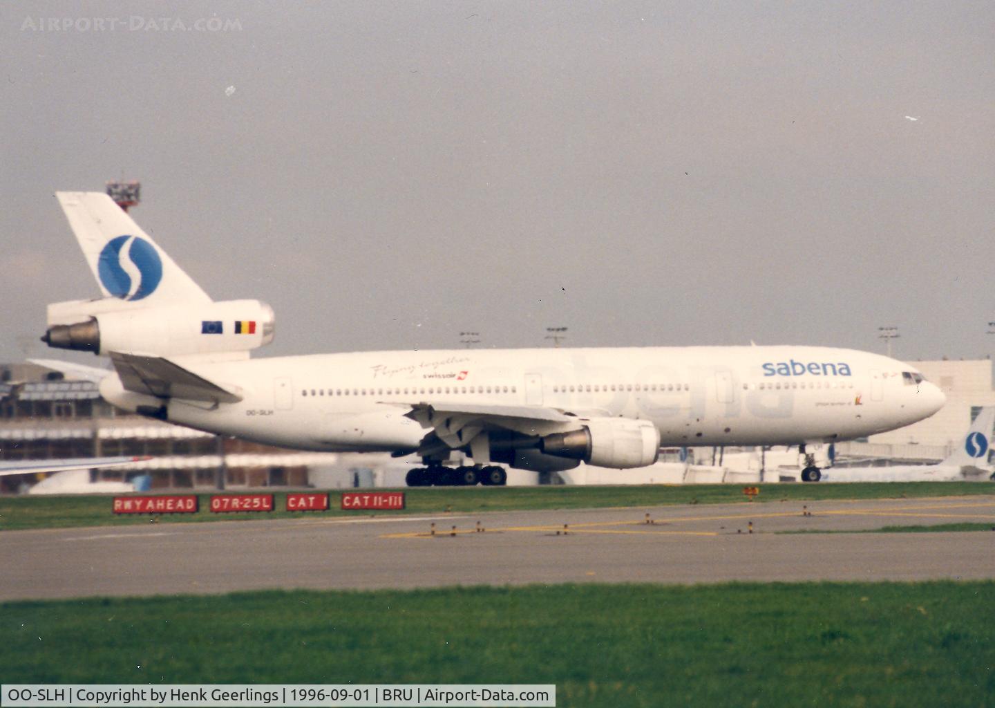OO-SLH, 1975 McDonnell Douglas DC-10-30 C/N 47927, Sabena