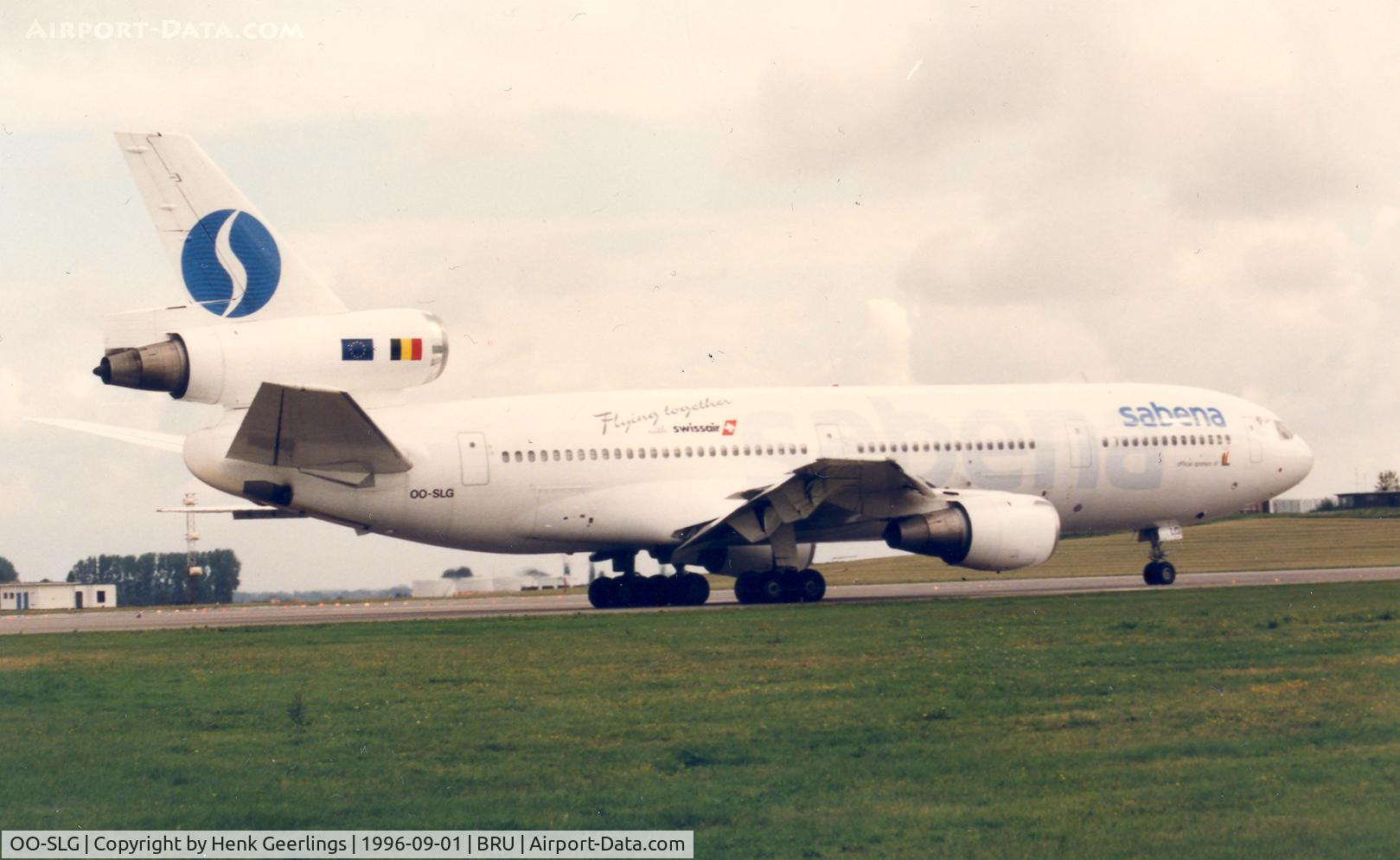 OO-SLG, 1974 McDonnell Douglas DC-10-30 C/N 47926, Sabena, joint operation wth Swissair; -
    