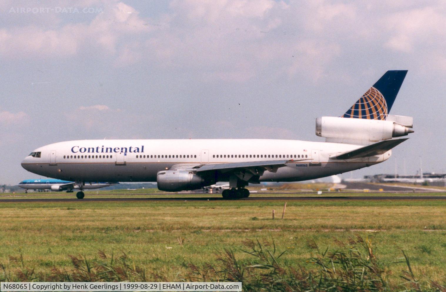 N68065, 1978 McDonnell Douglas DC-10-30F C/N 46590, Continental
