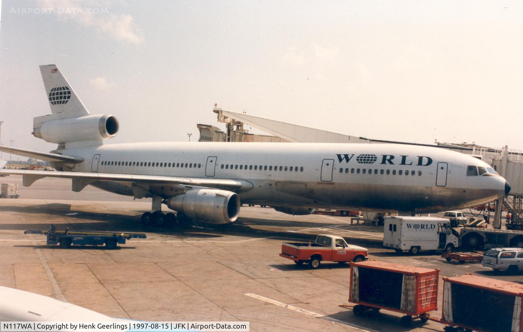 N117WA, 1988 McDonnell Douglas DC-10-30 C/N 48318, World Airways
