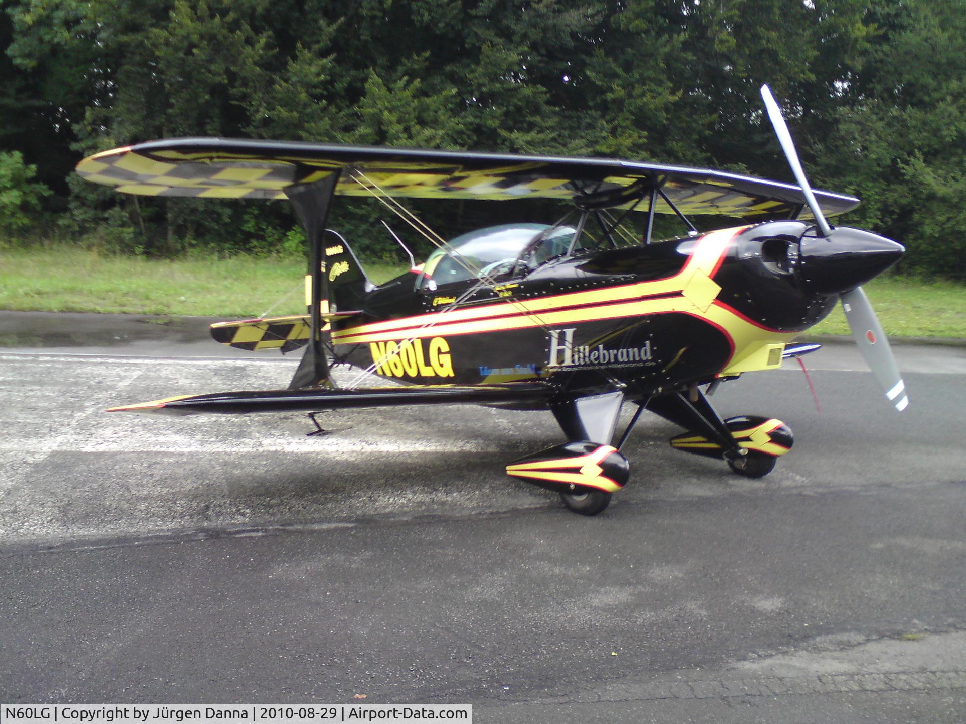 N60LG, 1978 Aerotek Pitts S-2A Special C/N 2169, Pitts S2A in Meschede-Schüren vom Acroteam Meschede (LSV Meschede)