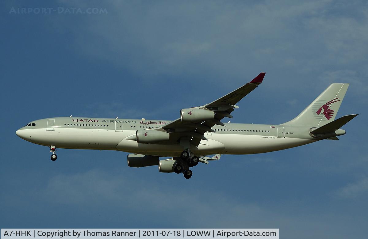 A7-HHK, 1993 Airbus A340-211 C/N 026, Qatar Amiri Flight Airbus A340