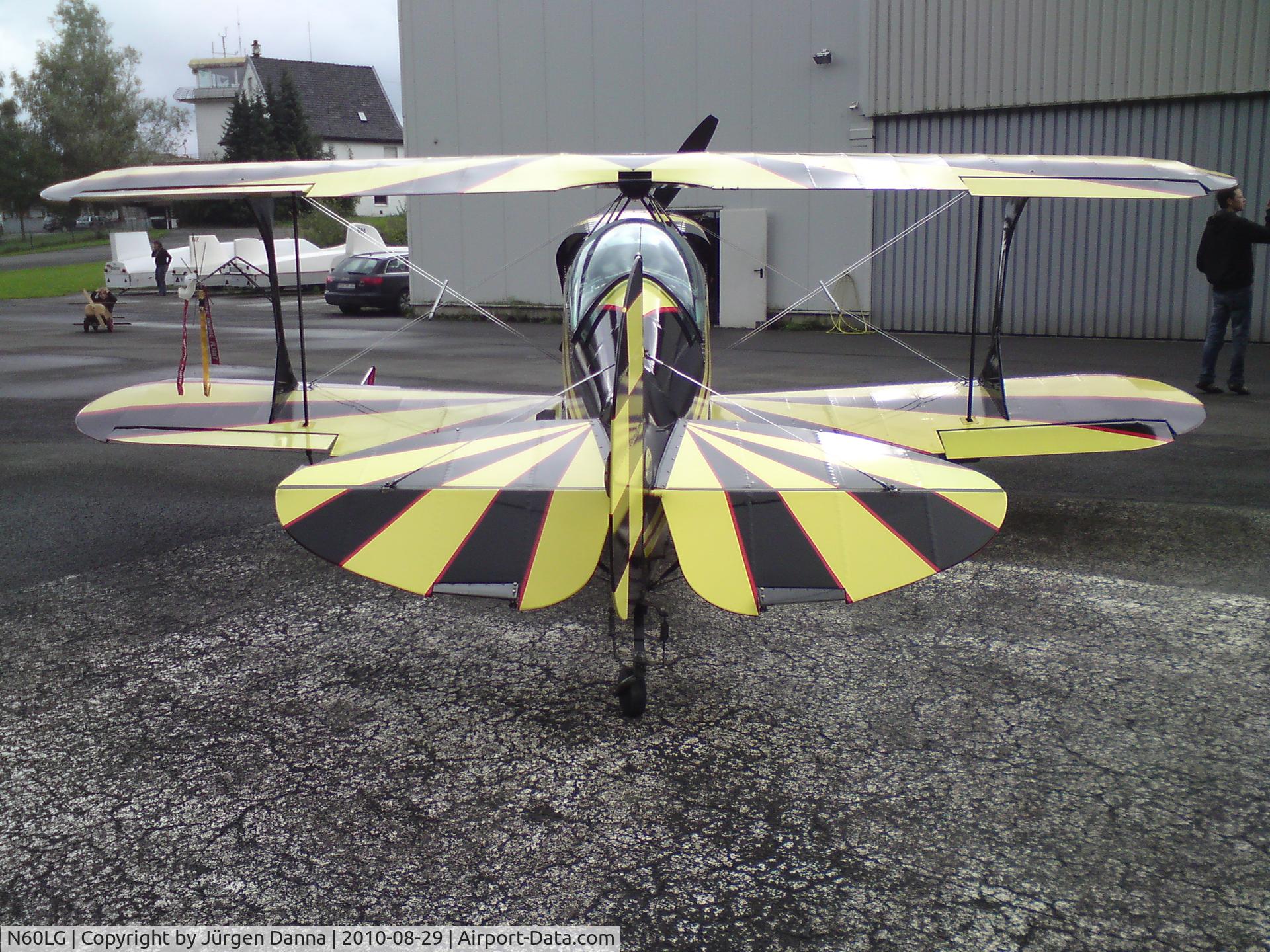 N60LG, 1978 Aerotek Pitts S-2A Special C/N 2169, Pitts S2A in Meschede-Schüren vom Acroteam Meschede (LSV Meschede)