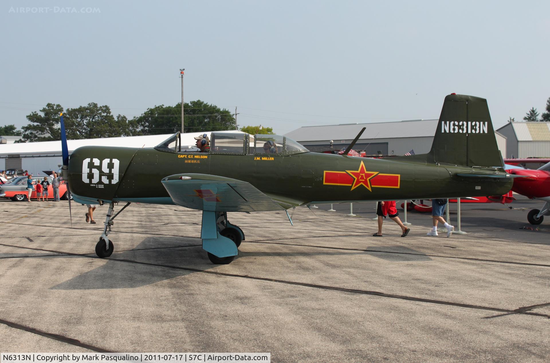 N6313N, 1979 Nanchang CJ-6A C/N 3532022, Nanchang CJ-6A