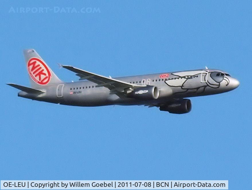 OE-LEU, 2006 Airbus A320-214 C/N 2902, Prepare for landing on Barcelona Airport
