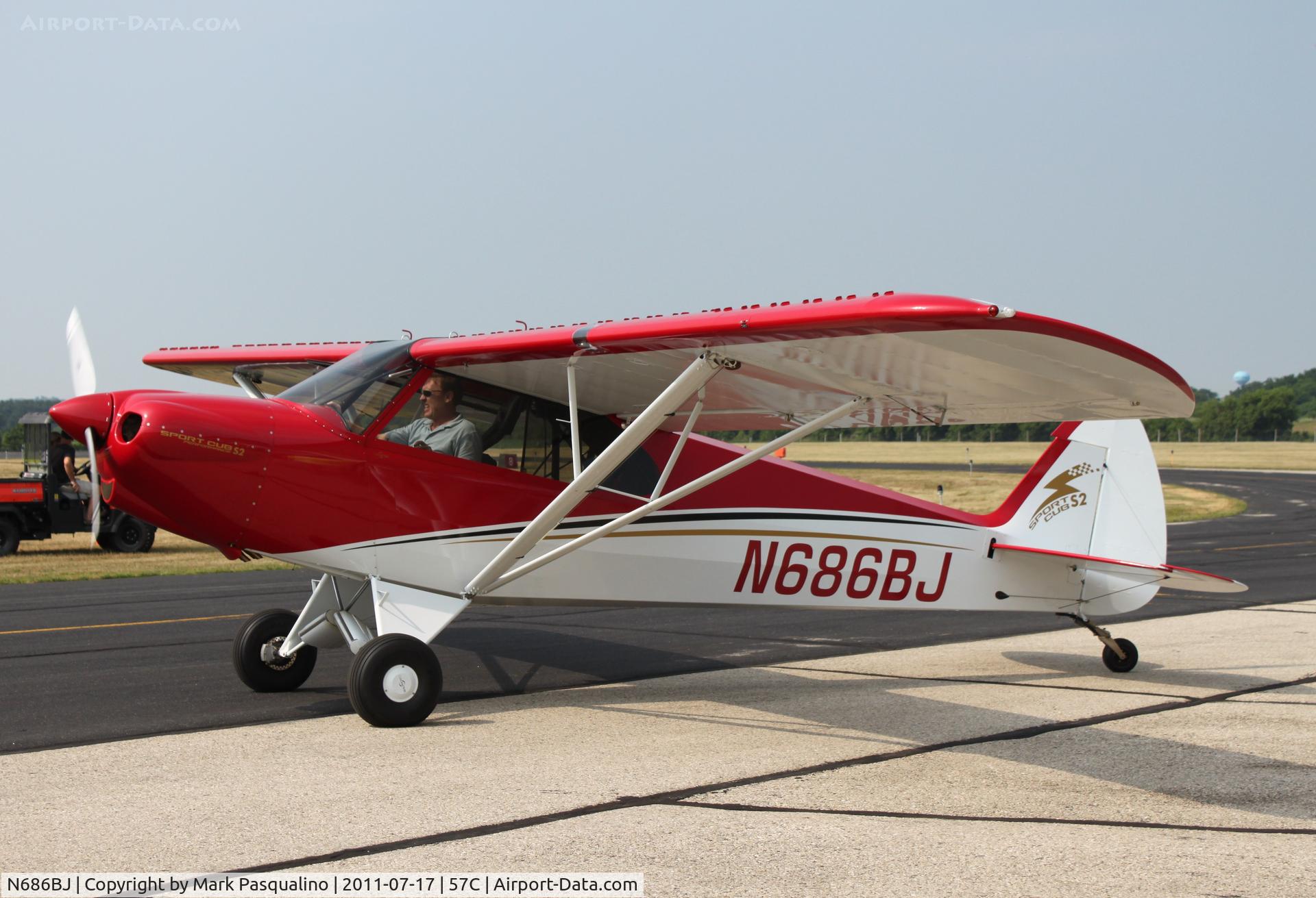 N686BJ, 2008 Cub Crafters CC11-100 Sport Cub C/N CC11-00068, CC11-100
