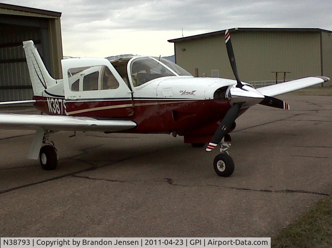 N38793, 1977 Piper PA-28R-201T Cherokee Arrow III C/N 28R-7703278, 4 Play Aviation's Turbo Arrow 111