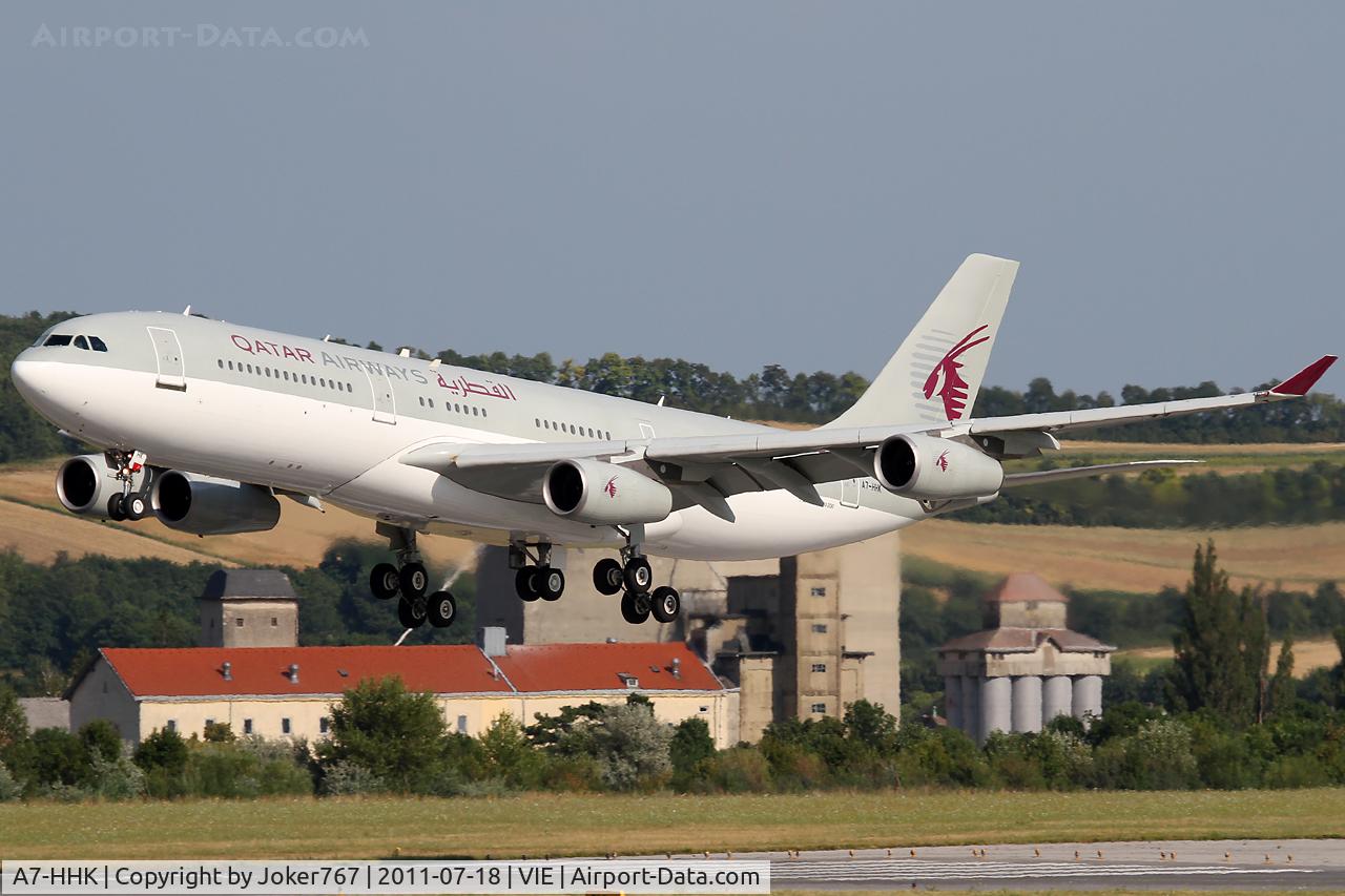 A7-HHK, 1993 Airbus A340-211 C/N 026, Qatar Amiri Flight