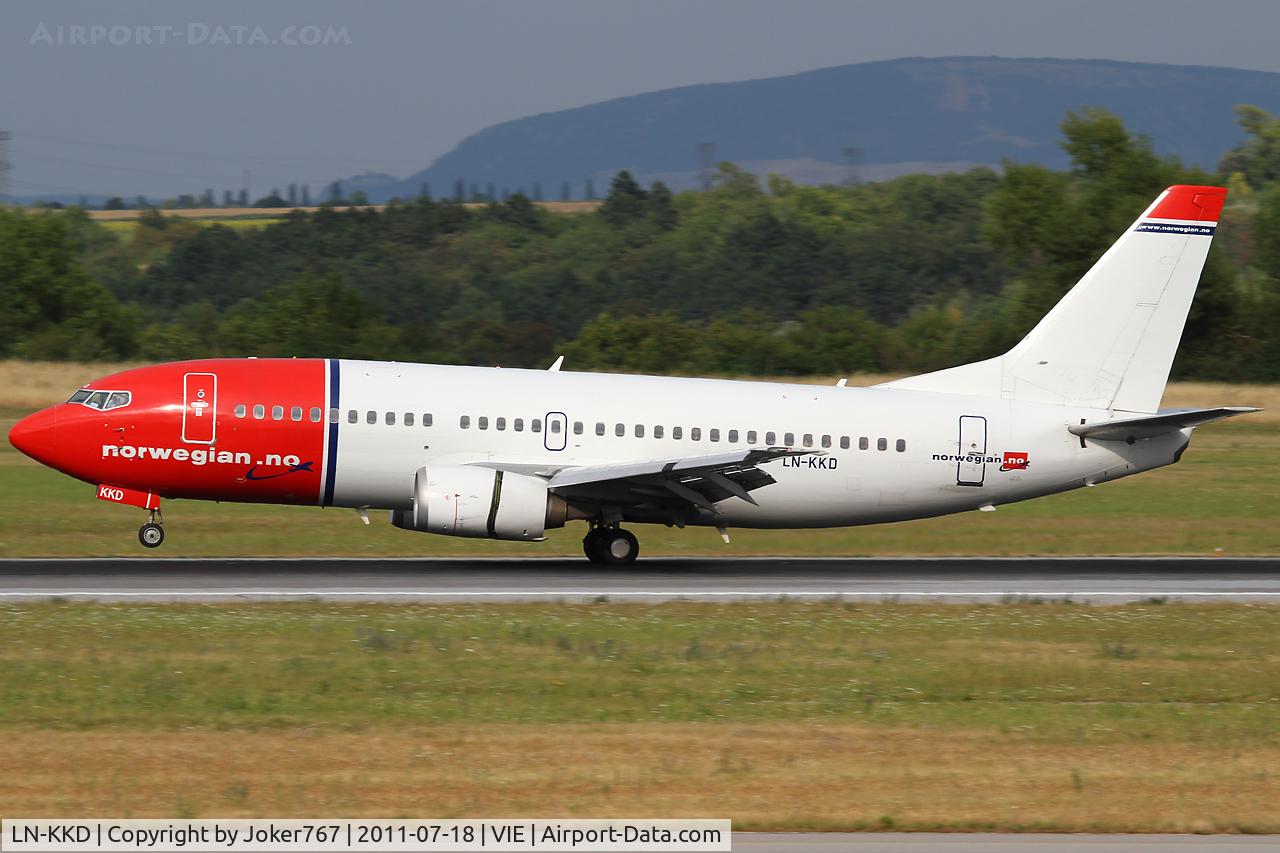 LN-KKD, 1999 Boeing 737-33V C/N 29339, Norwegian Shuttle