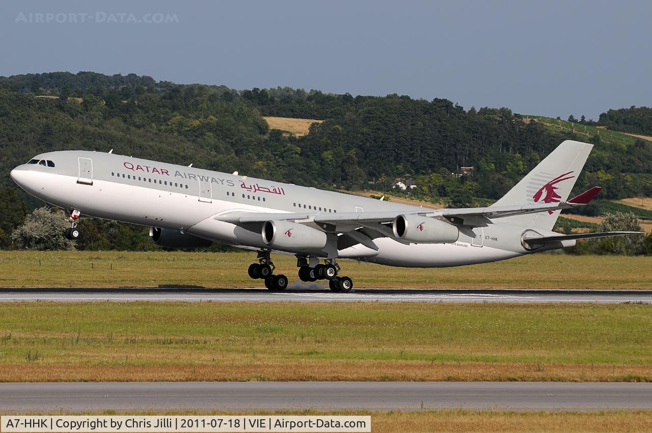 A7-HHK, 1993 Airbus A340-211 C/N 026, Qatar Amiri Flight