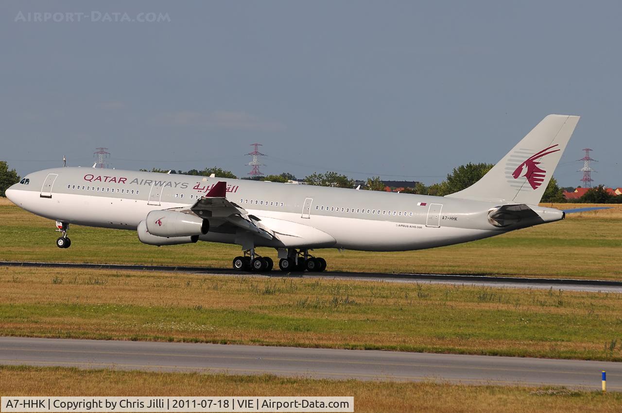 A7-HHK, 1993 Airbus A340-211 C/N 026, Qatar Amiri Flight