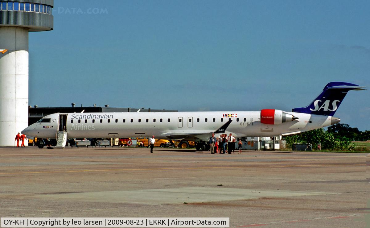 OY-KFI, 2009 Canadair CRJ-900ER (CL-600-2D24) C/N 15242, Roskilde Air Show 23.8.09