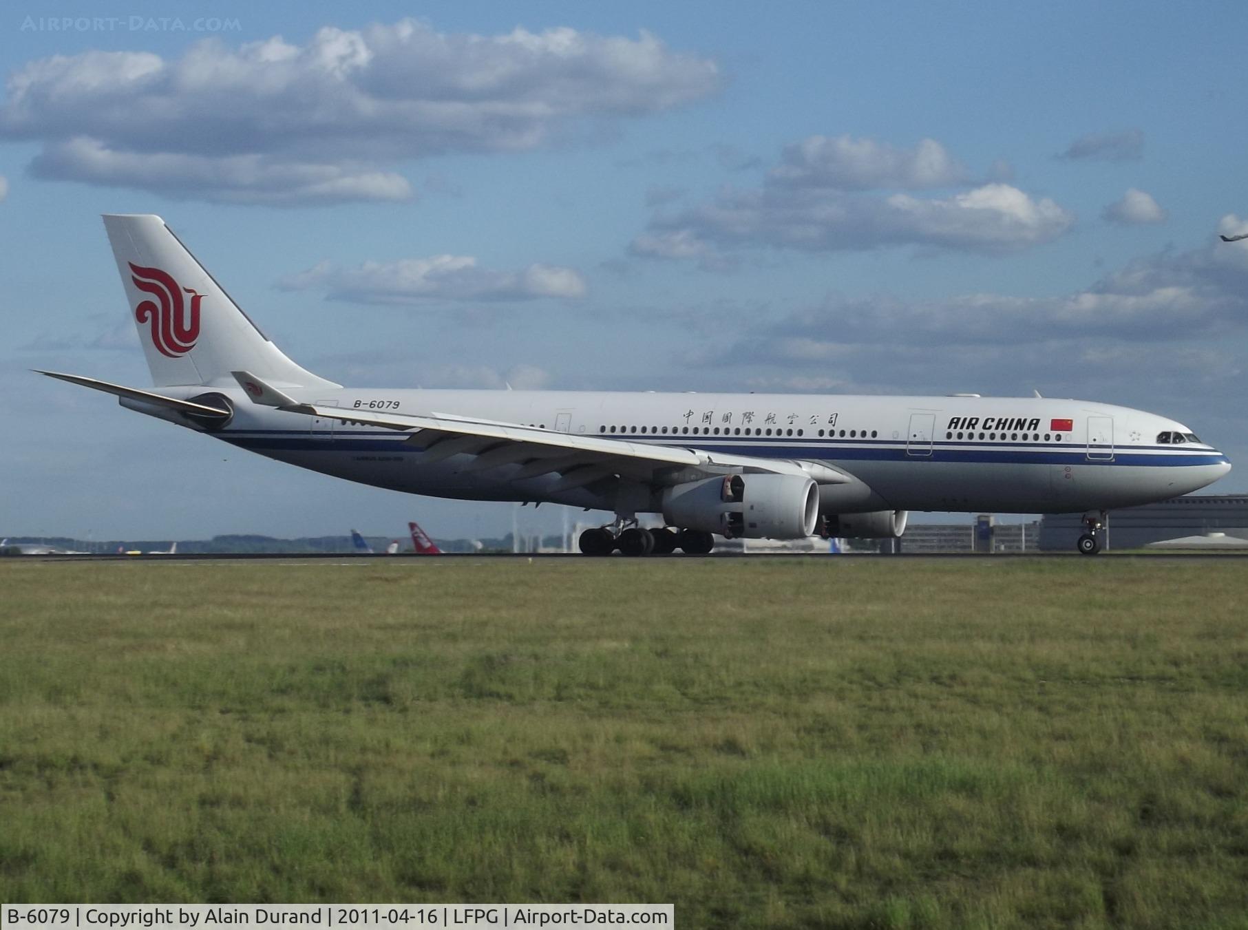 B-6079, 2006 Airbus A330-243 C/N 810, last April, Air China substitued the A340-300s with stablemates A330-200 on the Saturday services from/to BJS. The switch lasted three weeks.