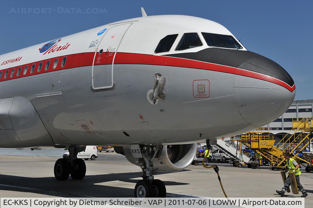 EC-KKS, 2007 Airbus A319-111 C/N 3320, Iberia Airbus 319