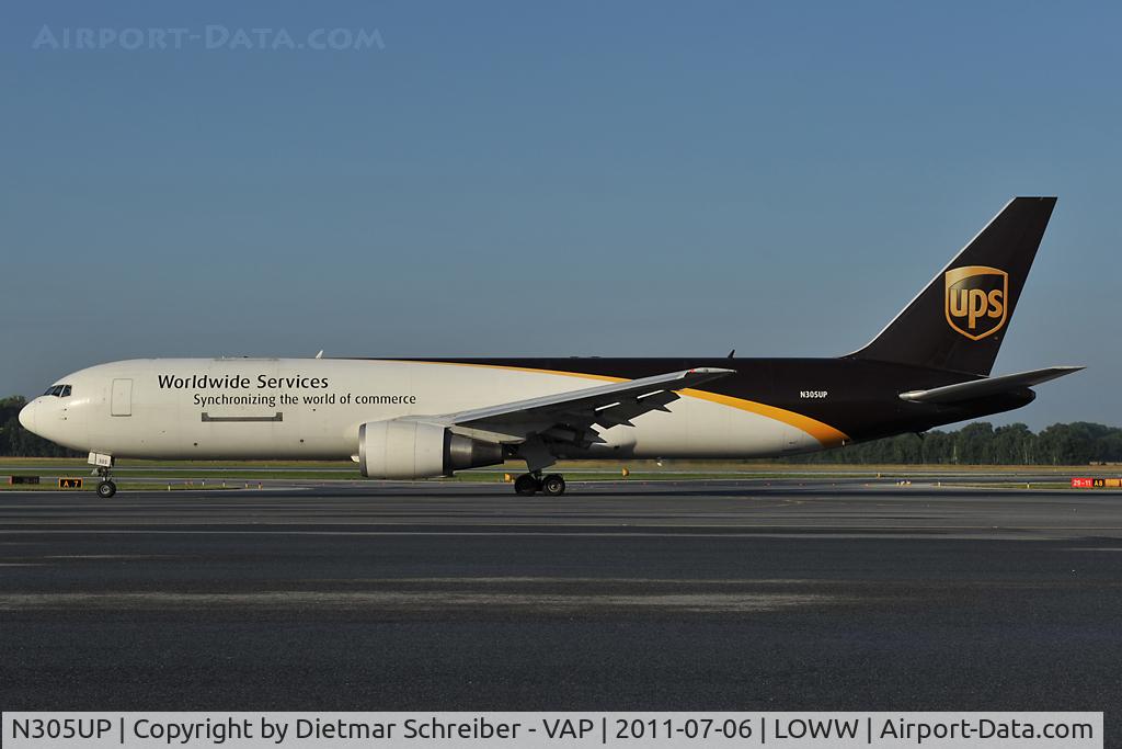 N305UP, 1995 Boeing 767-34AF/ER C/N 27243, UPS Boeing 767-300