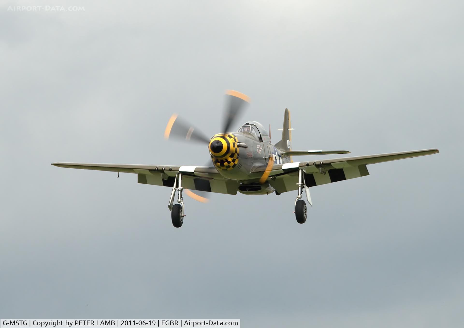 G-MSTG, 1945 North American P-51D Mustang C/N 124-48271, Photo taken at Breighton E.Yorks