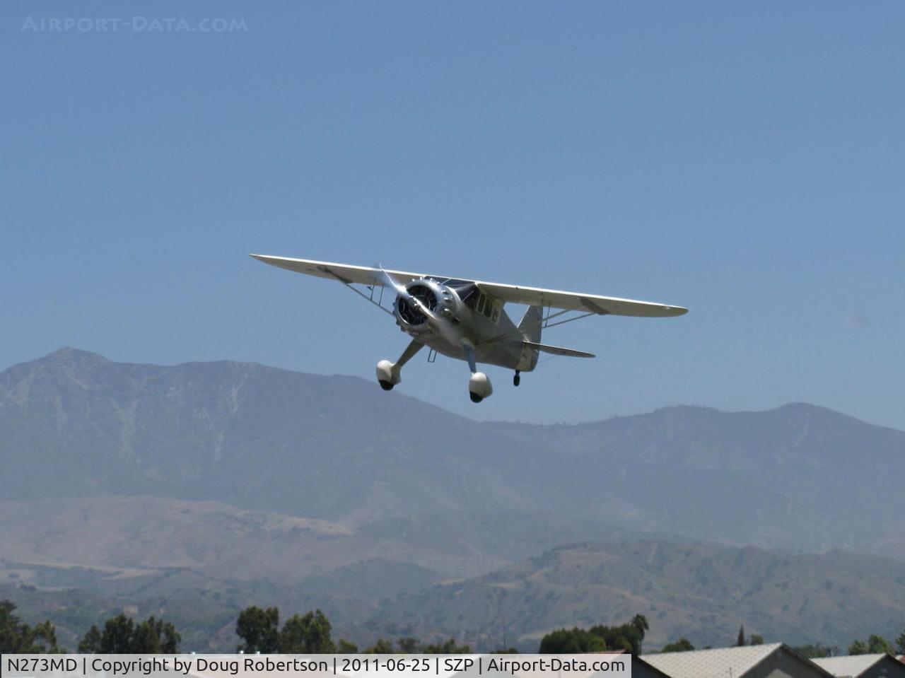 N273MD, 2008 Dickenson Howard DGA-21 (Replicate) C/N 001, 2008 Dickenson HOWARD DGA-21 'Mr. Dickenson', P&W R-1340-57 WASP 600 Hp, takeoff climb Rwy 22