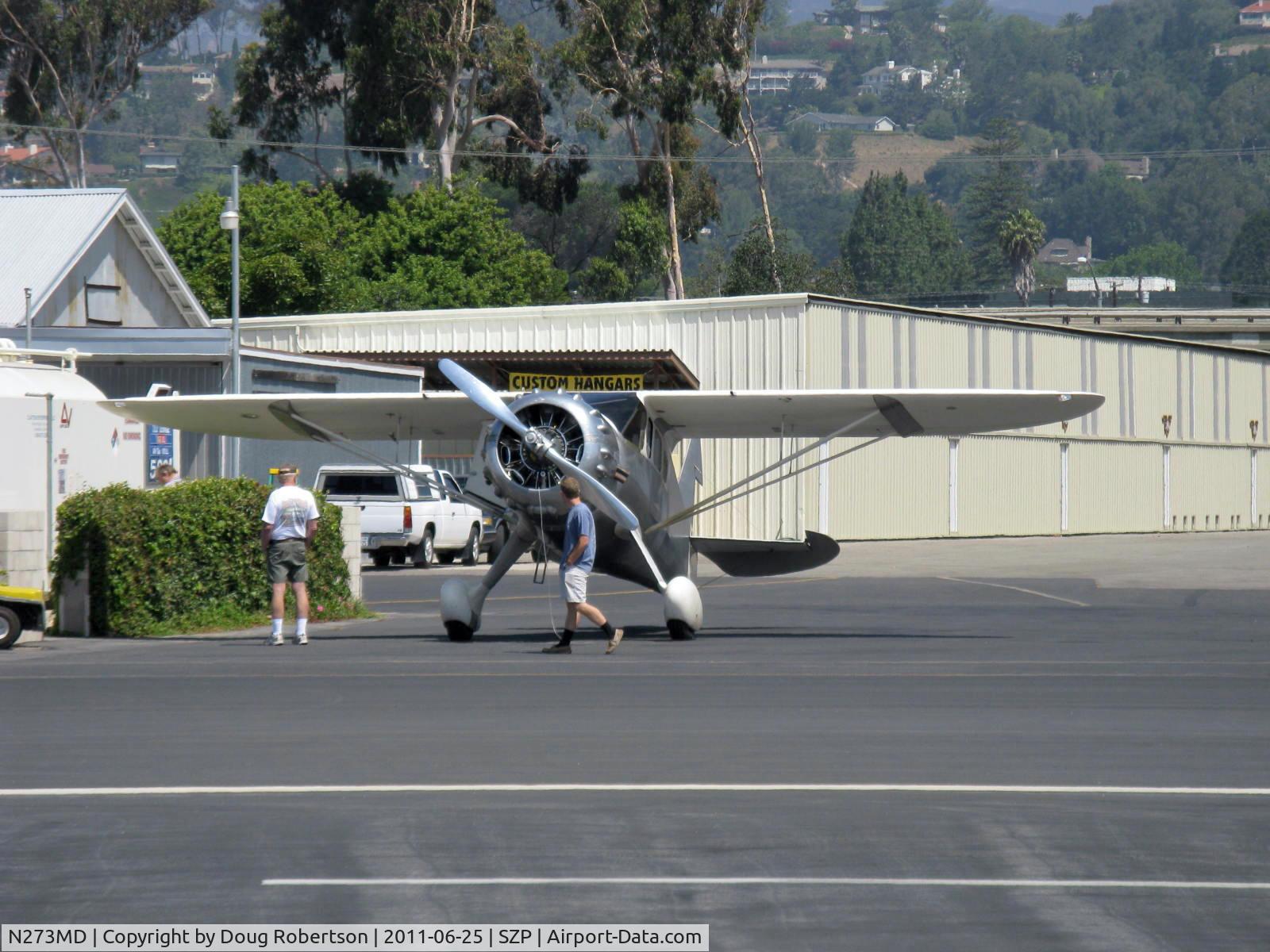 N273MD, 2008 Dickenson Howard DGA-21 (Replicate) C/N 001, 2008 Dickenson HOWARD DGA-21 'Mr. Dickenson', P&W R-1340-57 WASP 600 Hp, refueling