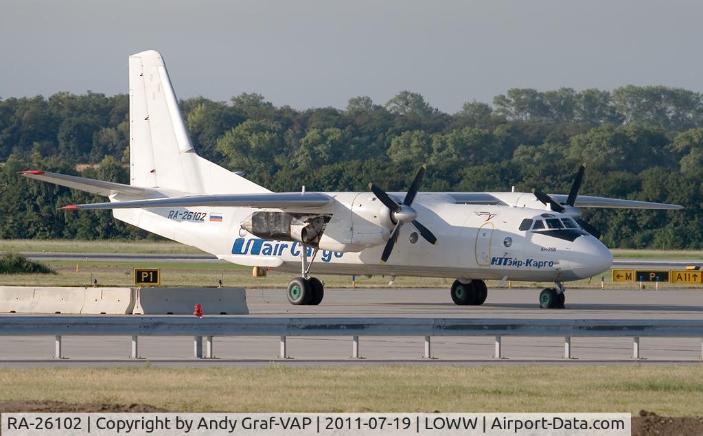 RA-26102, 1982 Antonov An-26B C/N 11909, UT Air Cargo AN26