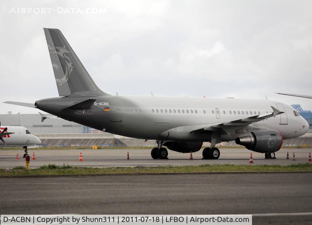 D-ACBN, 2008 Airbus A319-115CJ C/N 3243, Parked...