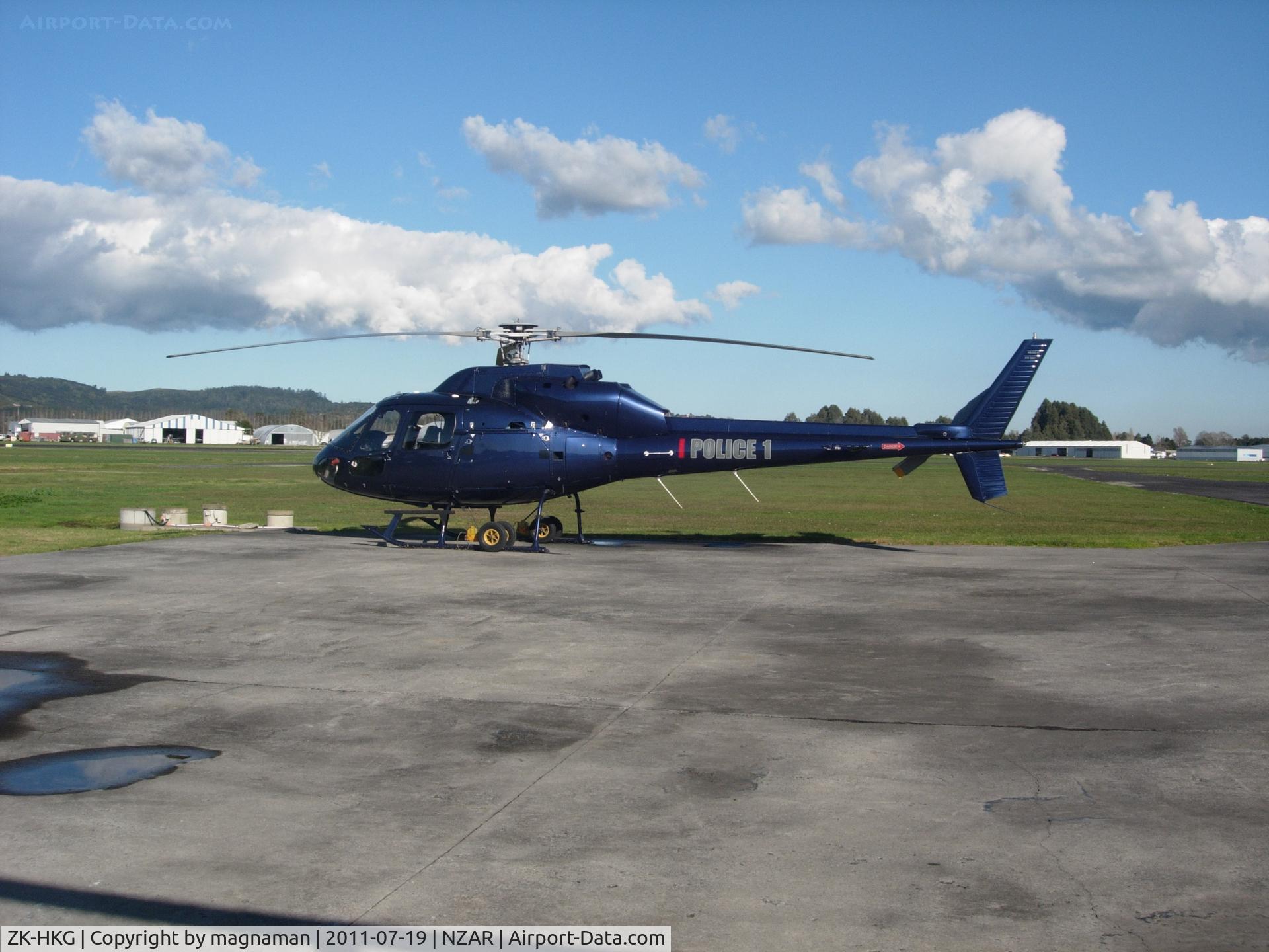 ZK-HKG, Aerospatiale AS-355F-1 Ecureuil 2 C/N 5267, Police Helicopter
