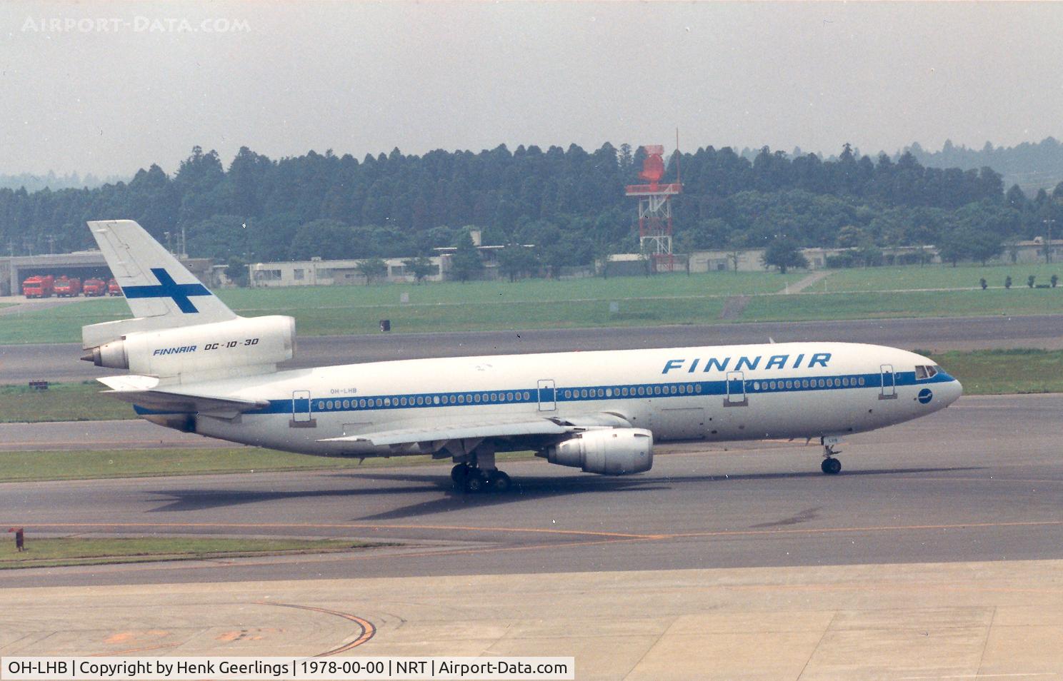 OH-LHB, 1975 McDonnell Douglas DC-10-30 C/N 47957, Finnair
