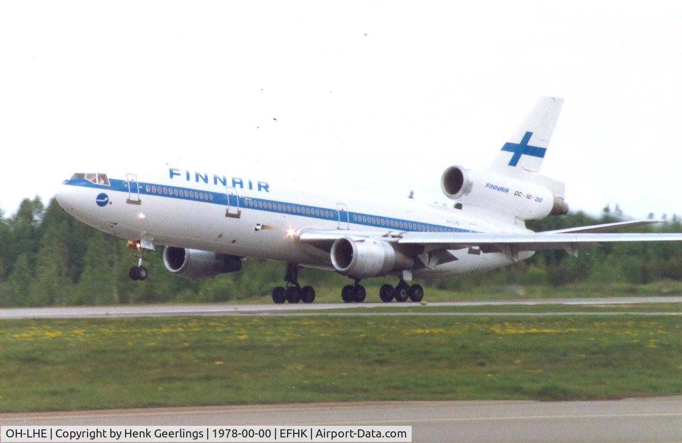 OH-LHE, 1978 McDonnell Douglas DC-10-30 C/N 46978, Finnair