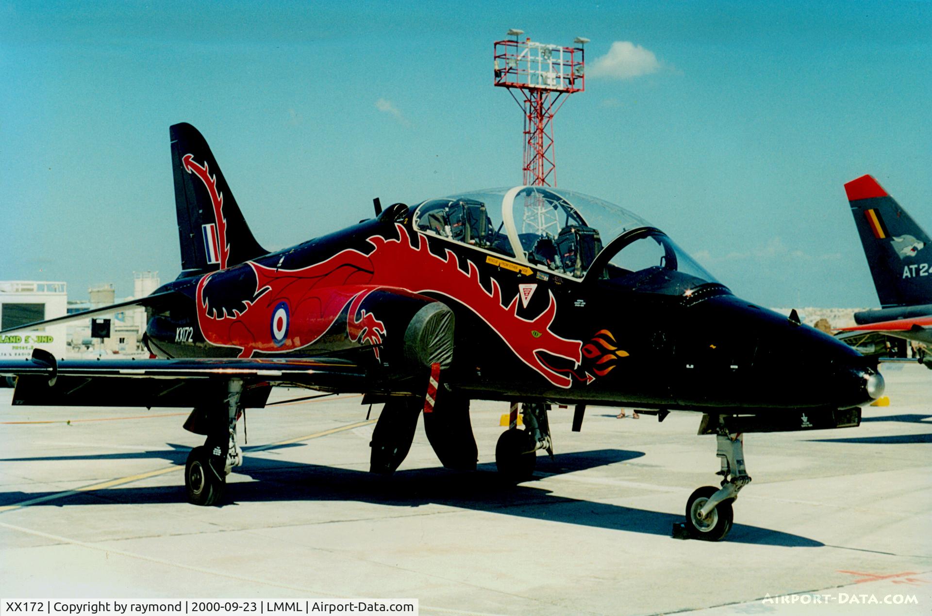 XX172, 1977 Hawker Siddeley Hawk T.1 C/N 019/312019, Hawk T1 XX172  RAF