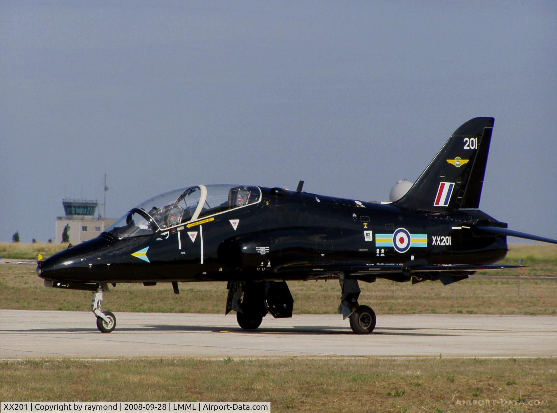 XX201, 1978 Hawker Siddeley Hawk T.1A C/N 048/312048, Hawk T1 XX201 208Sqd RAF