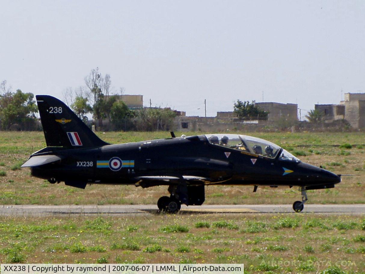 XX238, 1978 Hawker Siddeley Hawk T.1 C/N 074/312074, Hawk T1 XX238 208Sqd RAF