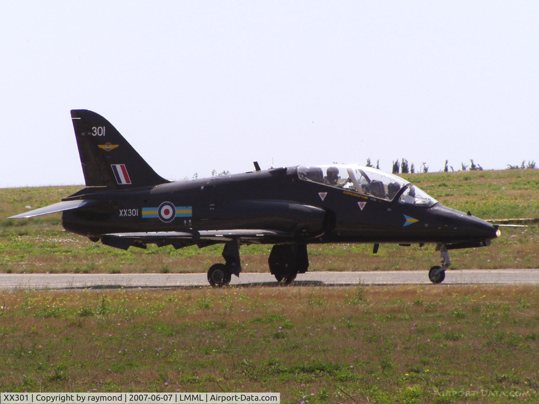 XX301, 1980 Hawker Siddeley Hawk T.1A C/N 134/312126, Hawk T1A XX301 208Sqd RAF