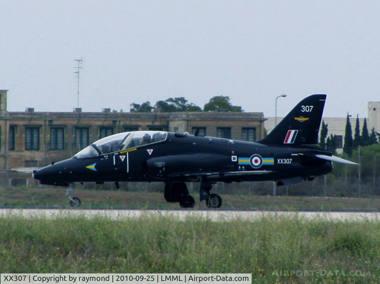 XX307, 1980 Hawker Siddeley Hawk T.1A C/N 141/312132, Hawk T1A XX307 208Sqd RAF