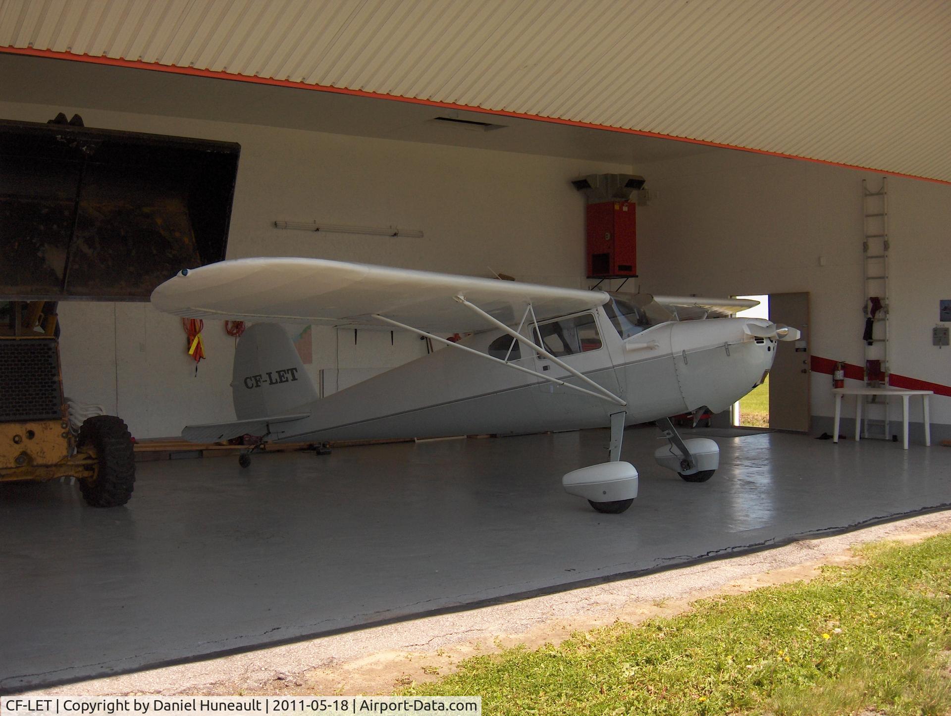 CF-LET, 1946 Cessna 140 C/N 9084, Inside CSD3