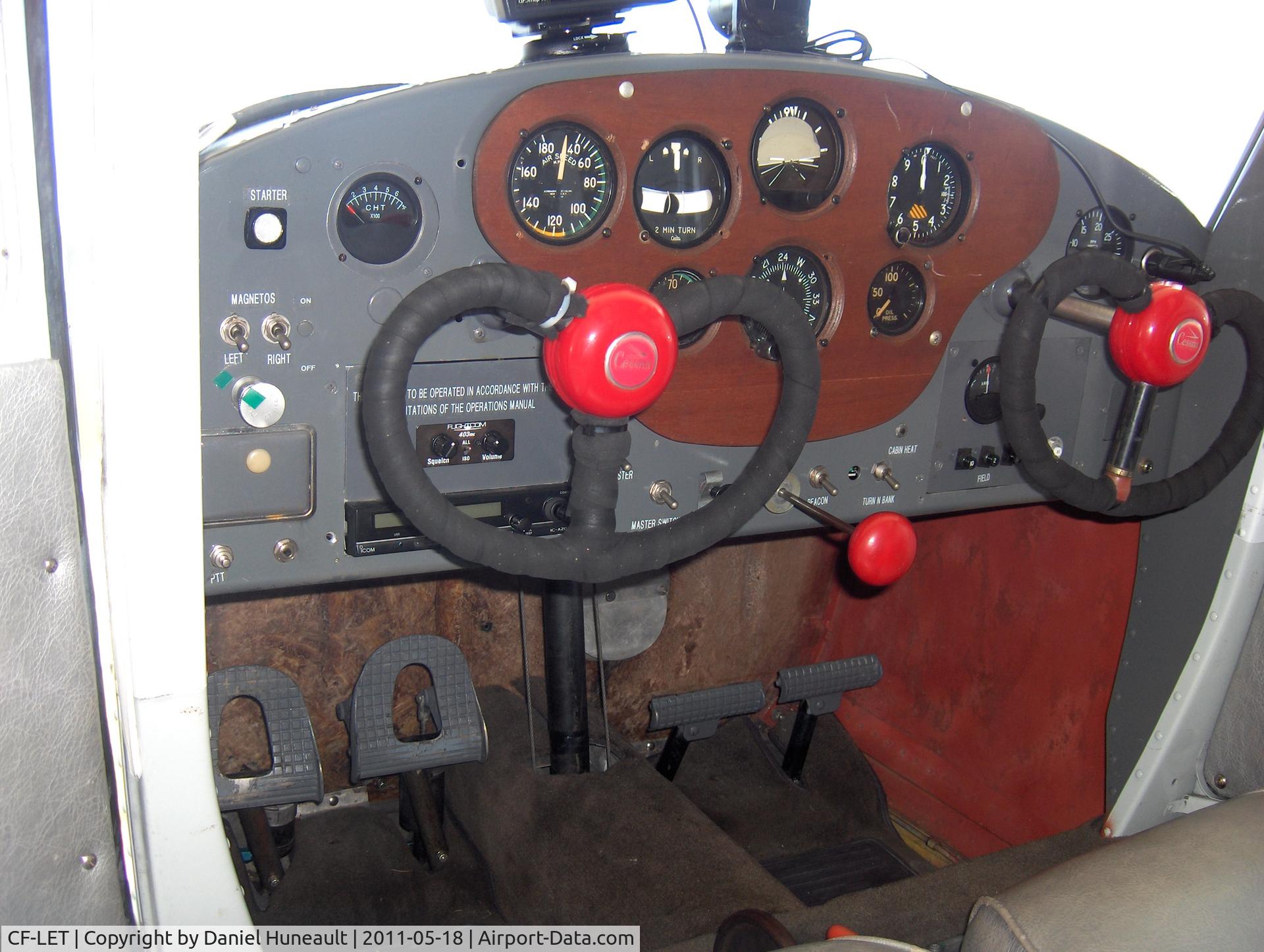 CF-LET, 1946 Cessna 140 C/N 9084, Dash 2011
