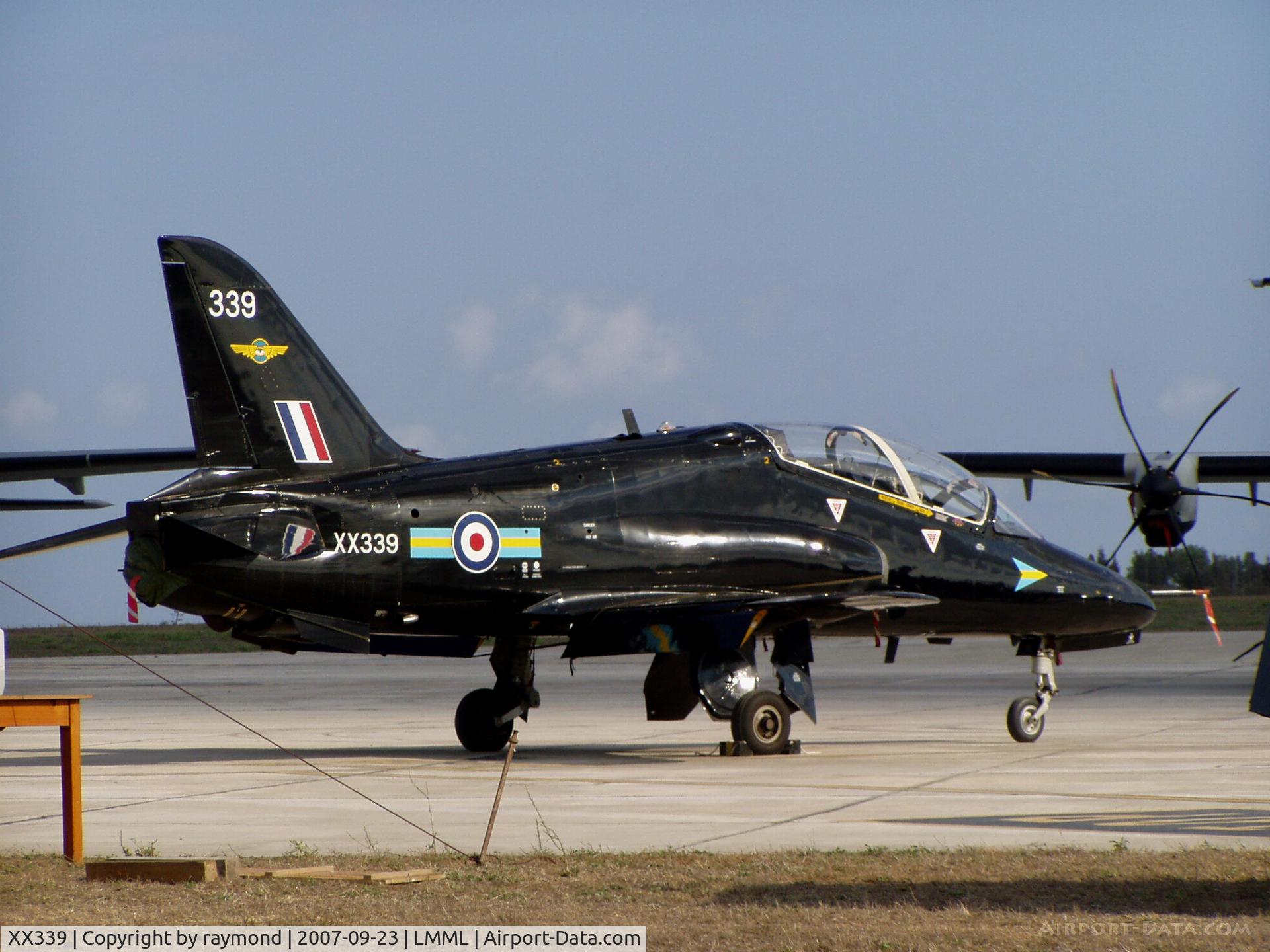 XX339, 1981 Hawker Siddeley Hawk T.1A C/N 188/312163, Hawk T1A XX339 208Sqd RAF