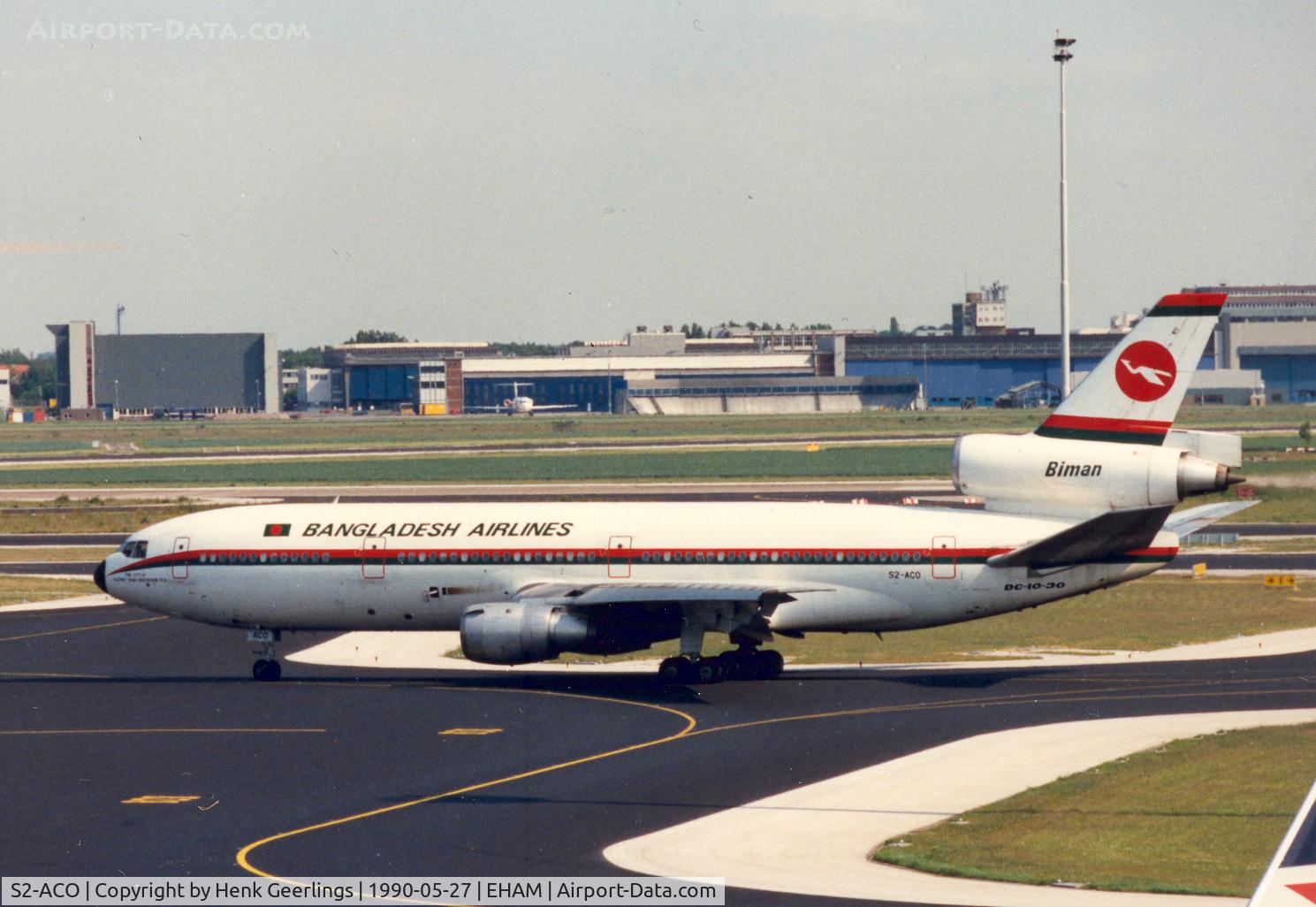 S2-ACO, 1978 McDonnell Douglas DC-10-30 C/N 46993, Biman - Bangladesh Airlines