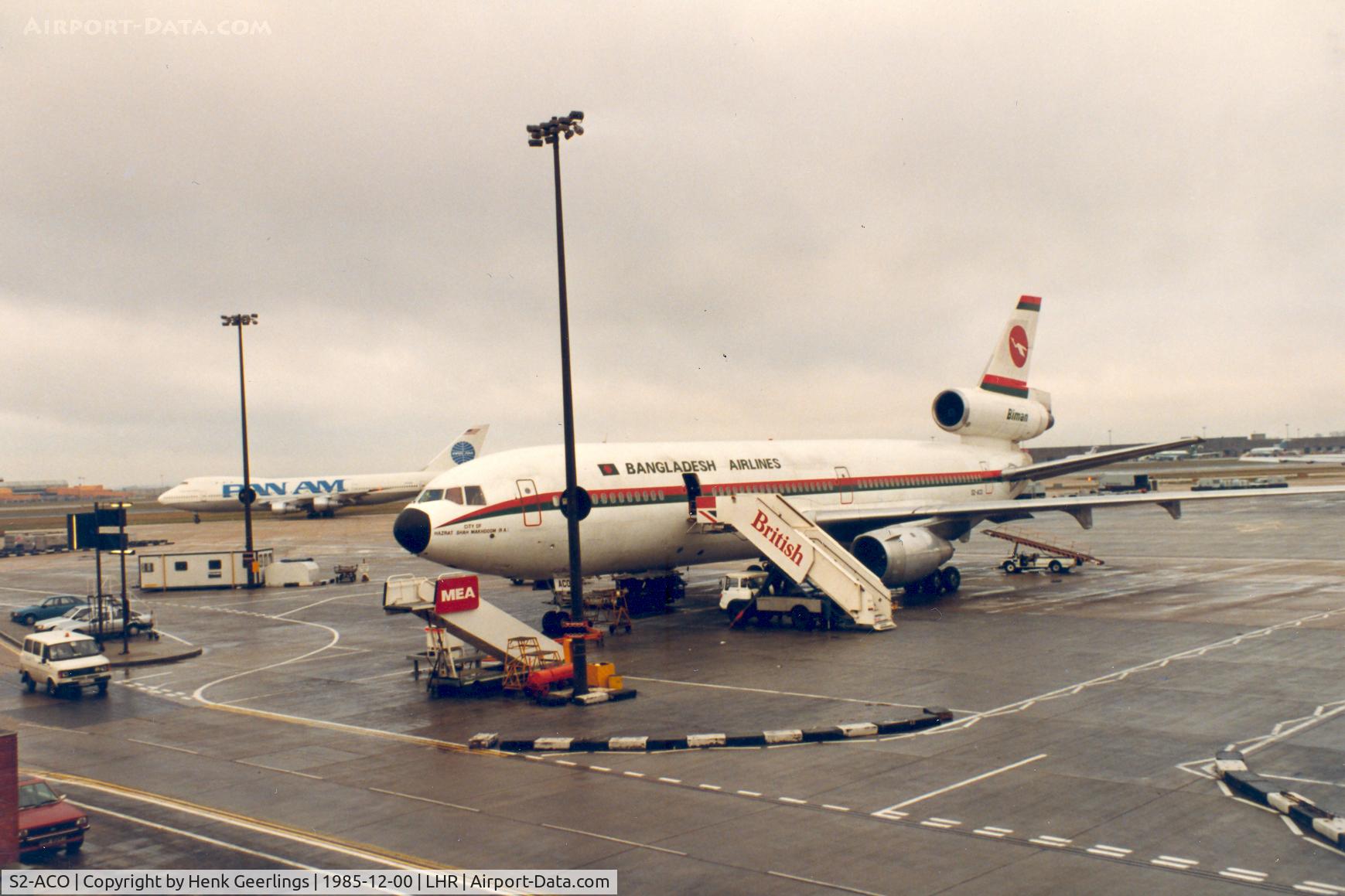 S2-ACO, 1978 McDonnell Douglas DC-10-30 C/N 46993, Biman - Bangladesh Airlines