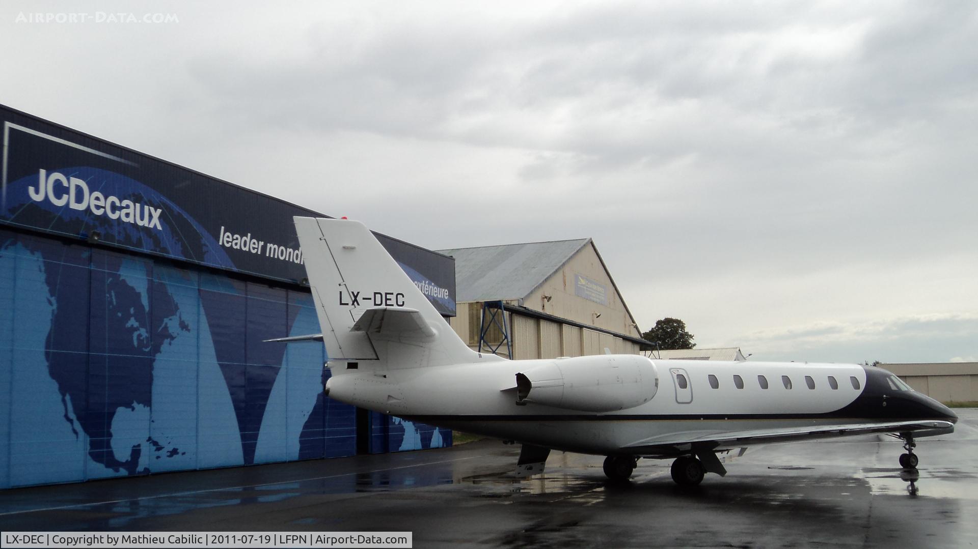 LX-DEC, 2008 Cessna 680 Citation Sovereign C/N 680-0253, Cessna 680 Citation Sovereign