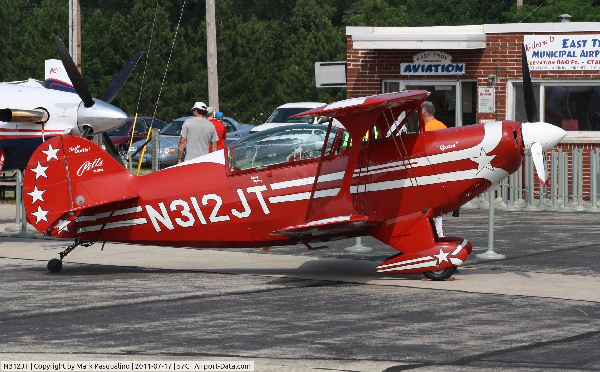 N312JT, 1988 Christen Pitts S-2B Special C/N 5135, Pitts S-2B