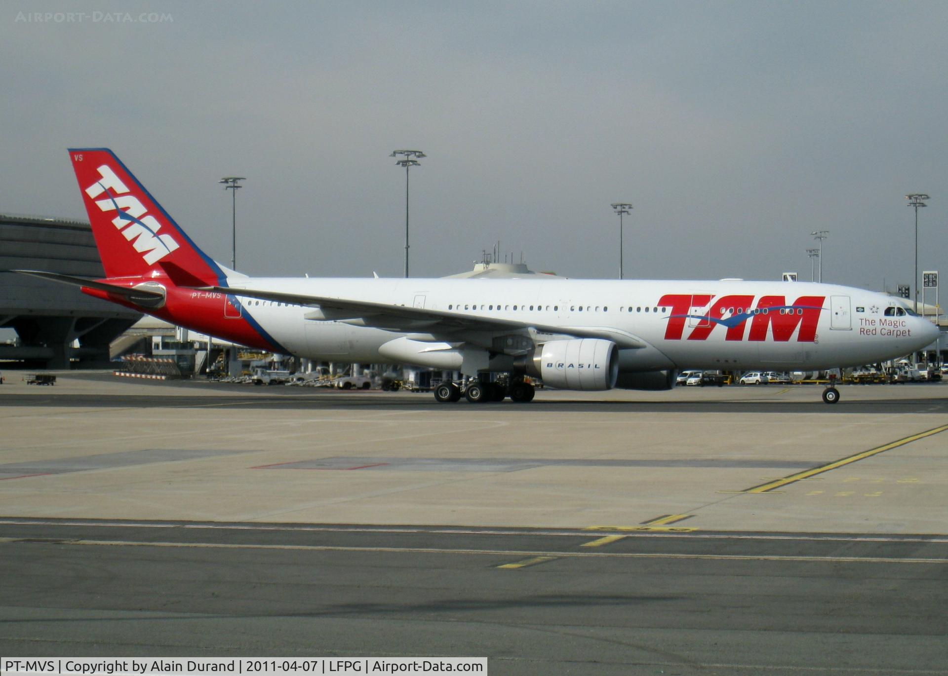 PT-MVS, 2010 Airbus A330-223 C/N 1112, 2010 was also the year during which TAM became Star Alliance's 27th club member