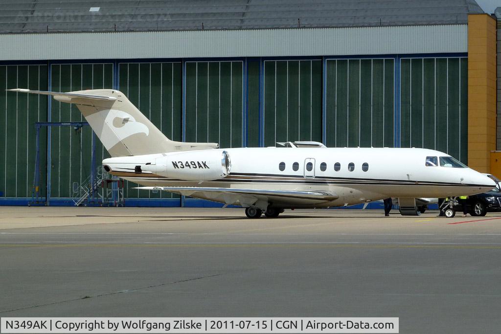 N349AK, 2007 Hawker Beechcraft Hawker 850XP C/N 258876, visitor